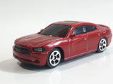 Maisto Fresh Metal 2011 Dodge Charger R/T Dark Red Die Cast Toy Car Vehicle