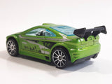 2007 Hot Wheels HW Design Asphalt Assault Green Die Cast Toy Car Vehicle