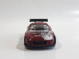 2006 Hot Wheels Drift Kings Super Tsunami Dark Red Die Cast Toy Car Vehicle