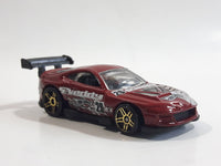 2006 Hot Wheels Drift Kings Super Tsunami Dark Red Die Cast Toy Car Vehicle