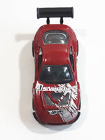 2006 Hot Wheels Drift Kings Super Tsunami Dark Red Die Cast Toy Car Vehicle