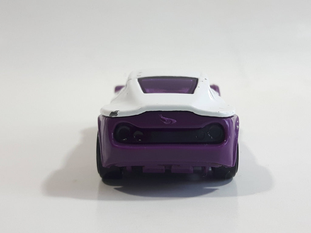 2011 Hot Wheels Racing Rigs Night Burnerz Symbolic White and Purple Di ...