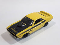 2014 Hot Wheels HW Workshop - HW Performance '71 Dodge Challenger Yellow Die Cast Toy Muscle Car Vehicle