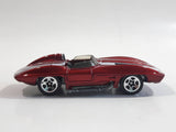 2006 Hot Wheels Corvette Stingray Racer Concept Red Die Cast Toy Car Vehicle