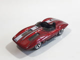 2006 Hot Wheels Corvette Stingray Racer Concept Red Die Cast Toy Car Vehicle