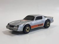 1983 Hot Wheels Chevrolet Camaro Z28 Metalflake Grey Die Cast Toy Muscle Car Vehicle - Hong Kong