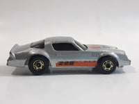 1983 Hot Wheels Chevrolet Camaro Z28 Metalflake Grey Die Cast Toy Muscle Car Vehicle - Hong Kong