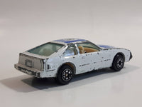 Vintage Yatming Toyota Celica Flying Engine #36 No. 1036 White Blue Rally Sport Die Cast Toy Race Car Vehicle