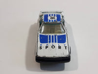 Vintage Yatming Toyota Celica Flying Engine #36 No. 1036 White Blue Rally Sport Die Cast Toy Race Car Vehicle