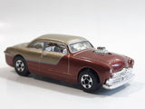 2007 Hot Wheels Since '68: Top 40 Shoe Box Metalflake Bronze and Metalflake Brown Die Cast Toy Car Vehicle