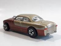 2007 Hot Wheels Since '68: Top 40 Shoe Box Metalflake Bronze and Metalflake Brown Die Cast Toy Car Vehicle