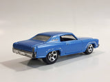 2011 Hot Wheels Muscle Mania '70 Monte Carlo Blue Die Cast Toy Car Vehicle