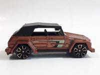 2011 Hot Wheels Volkswagen Type 181 Metalflake Copper Brown Die Cast Toy Car Vehicle