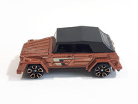 2011 Hot Wheels Volkswagen Type 181 Metalflake Copper Brown Die Cast Toy Car Vehicle
