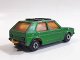 1976 Lesney Products Matchbox Dark Green Superfast No. 7 VW Volkswagen Golf Toy Car Vehicle