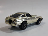 Vintage 1980 Kidco Burnin' Key Cars Datsun 280ZX Turbo Gold Chrome and Black Plastic Body Toy Car Vehicle - No Key - 1/64 - Macao