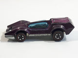 Vintage 1971 Hot Wheels Red Lines Bugeye Spectraflame Magenta Purple Die Cast Toy Car Vehicle with Opening Hood