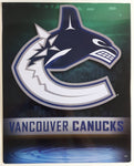 2014 NHL Vancouver Canucks Ice Hockey Team Metal Wall Sign 11" x 13 3/4"