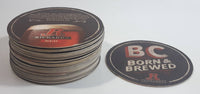 Rickard's Red Beer "B.C. Born and Brewed" Round Drink Coasters Lot of 29