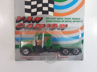 Vintage Liberty Home Products Corp Welly Semi Tractor Truck Green Die Cast Toy Car Vehicle New in Package