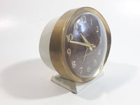 Vintage Westclox Baby Ben Brass Face Trim Windup Alarm Clock Made in Canada Model 53632