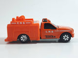 2009 Maisto Tonka Hasbro Fire Truck CNS Cable Boom Bucket Truck Orange Die Cast Toy Car Vehicle