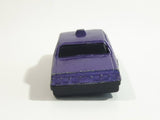 Unknown Brand Taxi Cab Style Sedan Purple Die Cast Toy Car Vehicle
