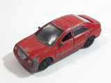 Motor Max No. 6066 Mercedes-Benz C Class Red Die Cast Toy Luxury Car Vehicle