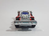 Maisto Unknown Model Red Blue Chrome Die Cast Toy Car Vehicle