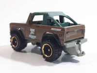 2018 Matchbox Wildfire Rescue Ford Bronco 4x4 1972 Brown Die Cast Toy Car Vehicle