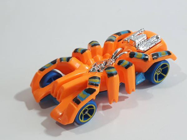 2019 Hot Wheels Street Beasts Speed Spider Orange Die Cast Toy Car Vehicle