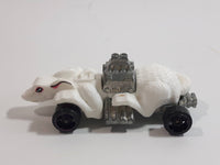 2013 Hot Wheels HW Imagination Street Pests Ratmobile White Die Cast Toy Car Vehicle