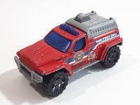 2006 Matchbox Fire 4x4 Fire Truck Red Die Cast Toy Emergency Rescue Firefighting Vehicle
