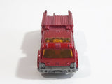 2006 Matchbox Fire 1 Water Pumper Fire Truck Red Die Cast Toy Emergency Rescue Firefighting Vehicle