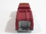 2006 Matchbox Fire 1 Water Pumper Fire Truck Red Die Cast Toy Emergency Rescue Firefighting Vehicle