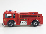 1982 Hot Wheels Fire Eater Red Fire Truck Die Cast Toy Car Vehicle - BW - Blue Lights