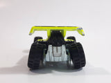 2002 Hot Wheels Shock Factor Fluorescent Yellow and Black Die Cast Toy Car Vehicle