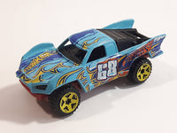 2014 Hot Wheels HW Off-Road: Off Track Baja Truck #68 Light Blue Die Cast Toy Car Vehicle
