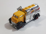 2019 Hot Wheels HW Metro Fast Gassin Fuel Truck Yellow with Chrome Tank Die Cast Toy Car Vehicle