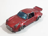 Vintage Summer Marz Karz No. s672 Porsche Turbo Red Die Cast Toy Car Vehicle