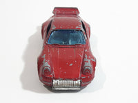Vintage Summer Marz Karz No. s672 Porsche Turbo Red Die Cast Toy Car Vehicle