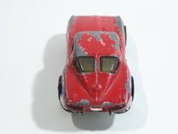 1993 Hot Wheels 25th Anniv Chevy Split Window '63 Red Die Cast Toy Car Vehicle