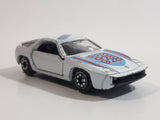 Vintage 1980s Porsche 928 Turbo White Die Cast Toy Race Car Vehicle w/ Opening Doors Made in Hong Kong