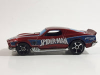 2016 Hot Wheels Ultimate Spider-Man vs The Sinister 6 BLVD. Bruiser Red Die Cast Toy Car Vehicle