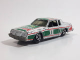 Vintage ERTL NASCAR #11 Darrel Waltrip Mountain Dew Buick Regal White and Green Die Cast Toy Race Car Vehicle