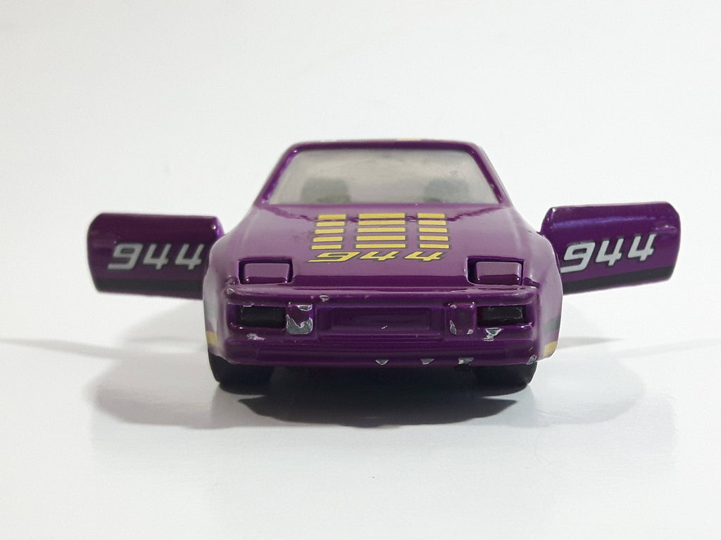 Vintage Yat Ming No. 8307 Porsche 944 Turbo Purple Pull-Back Friction ...