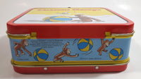 2000 Curious George Small Tin Metal Lunch Box