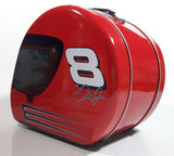 Action Racing NASCAR Winner's Circle Driver #8 Dale Earnhardt Jr. Red and Black Helmet Shaped Lunch Box Tin Metal Container