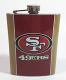 San Francisco 49ers NFL Football Team 8 oz. Stainless Steel Flask