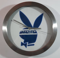 Playboy est. 1953 Blue Bunny Logo 10" Diameter Round Wall Clock